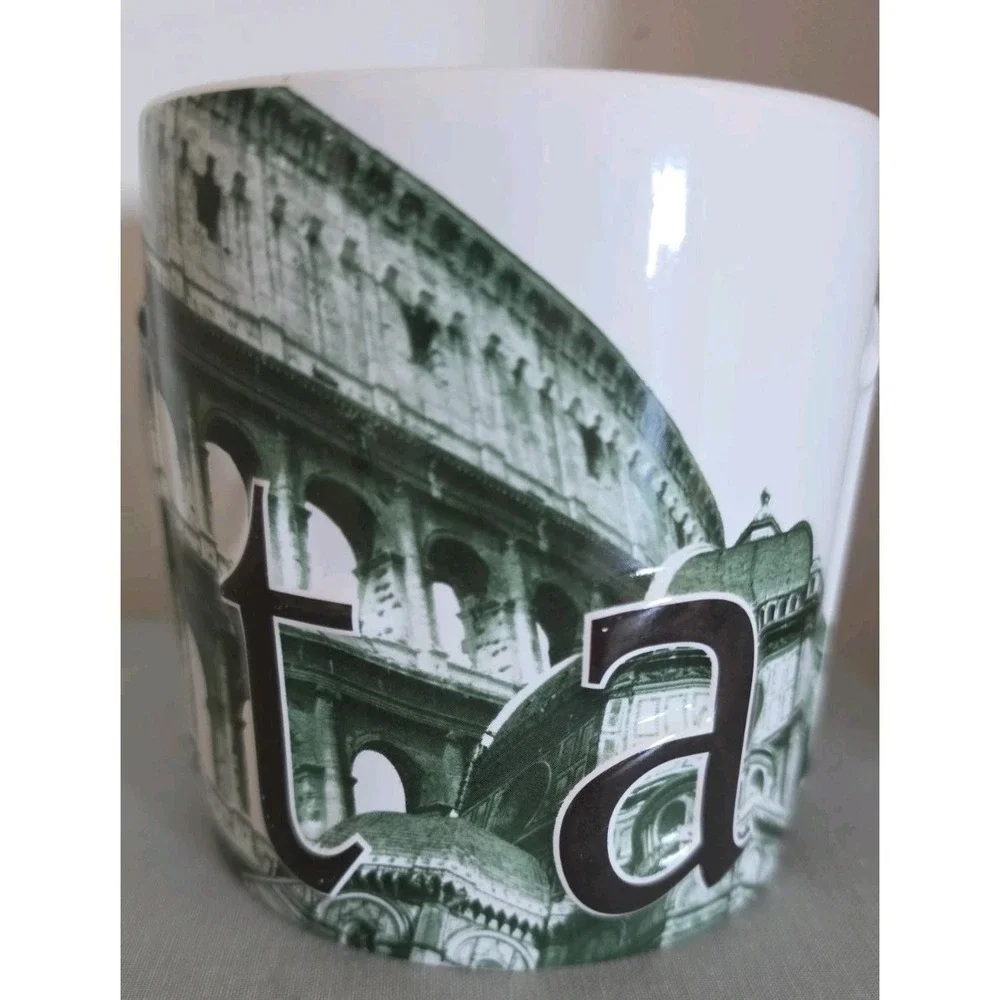 Starbucks 2003 Barista Italian Edition II Italia La Dolce Vita Italy Coffee Mug